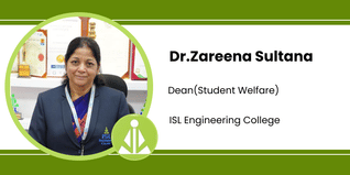 ISL Engineering College, Dean(Student Welfare): Dr.Zareena Sultana Interview